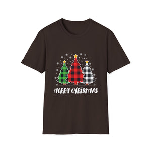 Christmas Plaid Tree T-Shirt — 