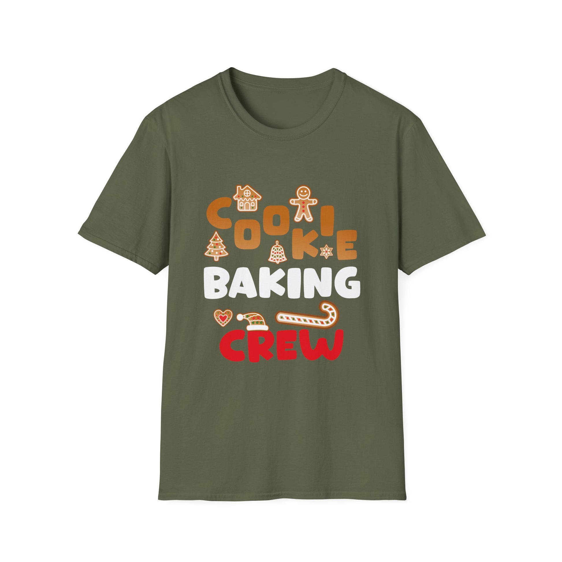 Christmas Cookie Baking Crew Gingerbread Christmas Unisex T-Shirt