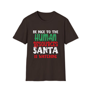 HR Christmas Human Resources Christmas Santa Xmas Ugly Unisex T-Shirt
