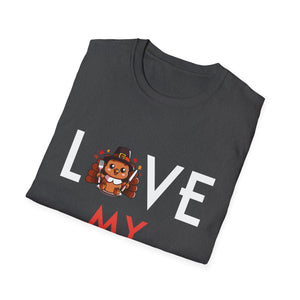 Love My Family Graphic T-Shirt  Unisex T-Shirt