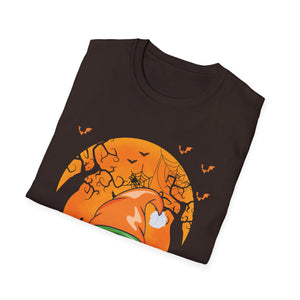 Halloween Gnome T-Shirt — Pumpkin & Jack-O'-Lantern Spooky Night Tee