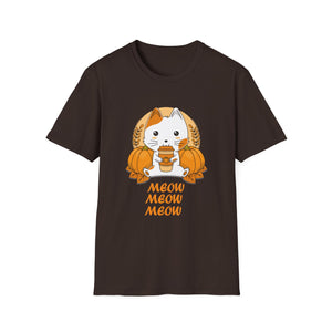 Pumpkin Spice Cat T-Shirt — Cute Autumn 