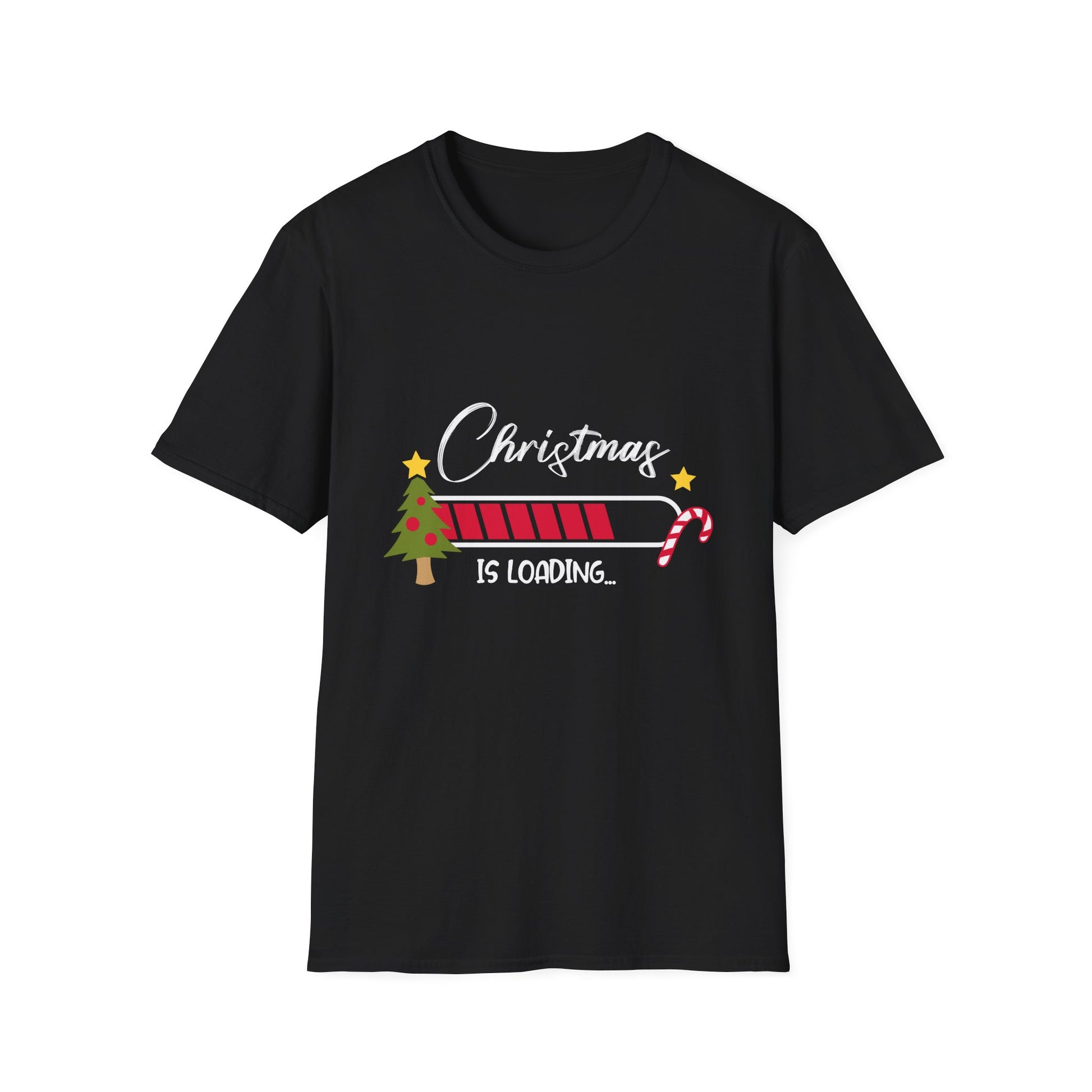 Christmas is loading  Christmas Tree Design  Christmas Unisex T-Shirt