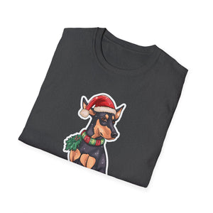 Blue Heeler With Christmas Sweater  Merry Christmas Unisex T-Shirt