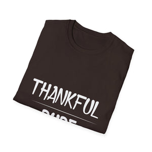 Thankful Dude T-Shirt — Casual Thanksgiving Gratitude Tee for Men