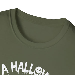 Halloween & Camping T-Shirt — “I’m a Halloween and Camping Kinda Girl” Retro Graphic Tee