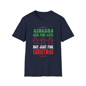 Gingers Are for Life  Funny Gingerbread Christmas Unisex T-Shirt