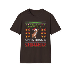 Christmas & Chihuahuas T-Shirt — 