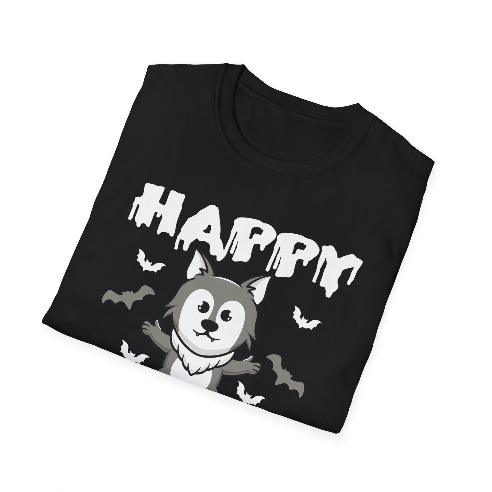 Happy Halloween Scary Pumpkin Halloween Costume Ghost TeeUnisex Softstyle T-Shirt