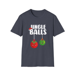 Jingle Balls Christmas T Shirt Matching Couple Chestnuts Unisex T-Shirt