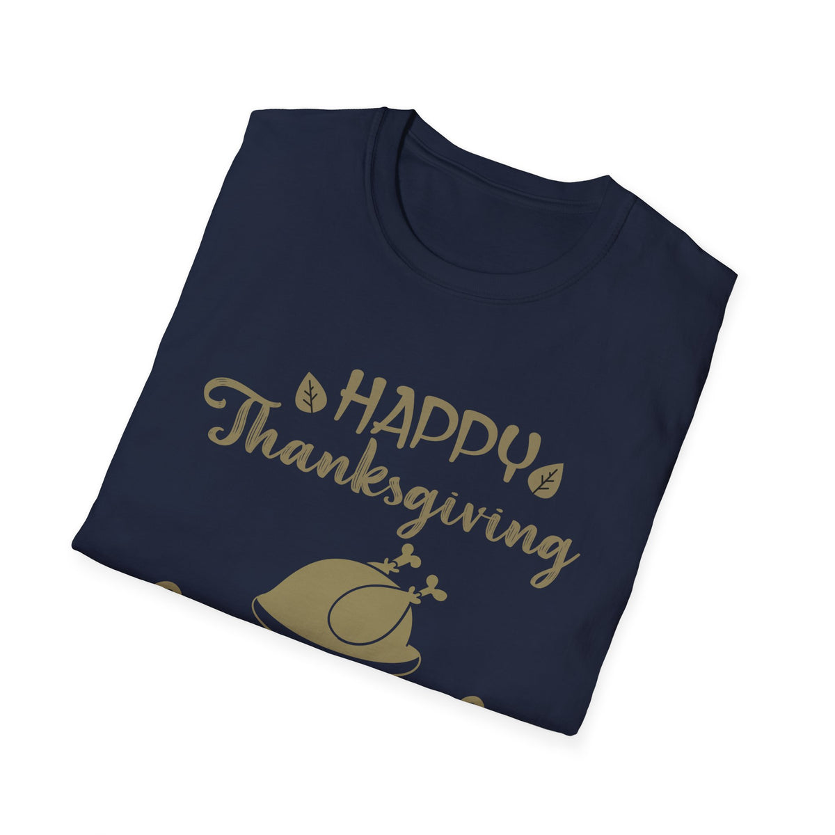 Happy Thanksgiving Retro Vintage T-Shirt-productor-mockup