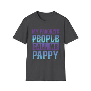 My Favorite People Call Me Pappy Shirt Funny Christmas Gift T-Shirt