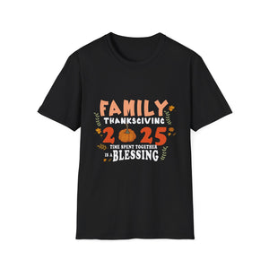 Family Thanksgiving 2024 Thanksgiving Crew Matching  Unisex T-Shirt