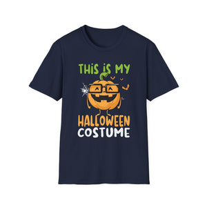 This Is My Halloween Costume Funny Jack O'Lantern Pumpkin T-Shirt Unisex Softstyle T-Shirt