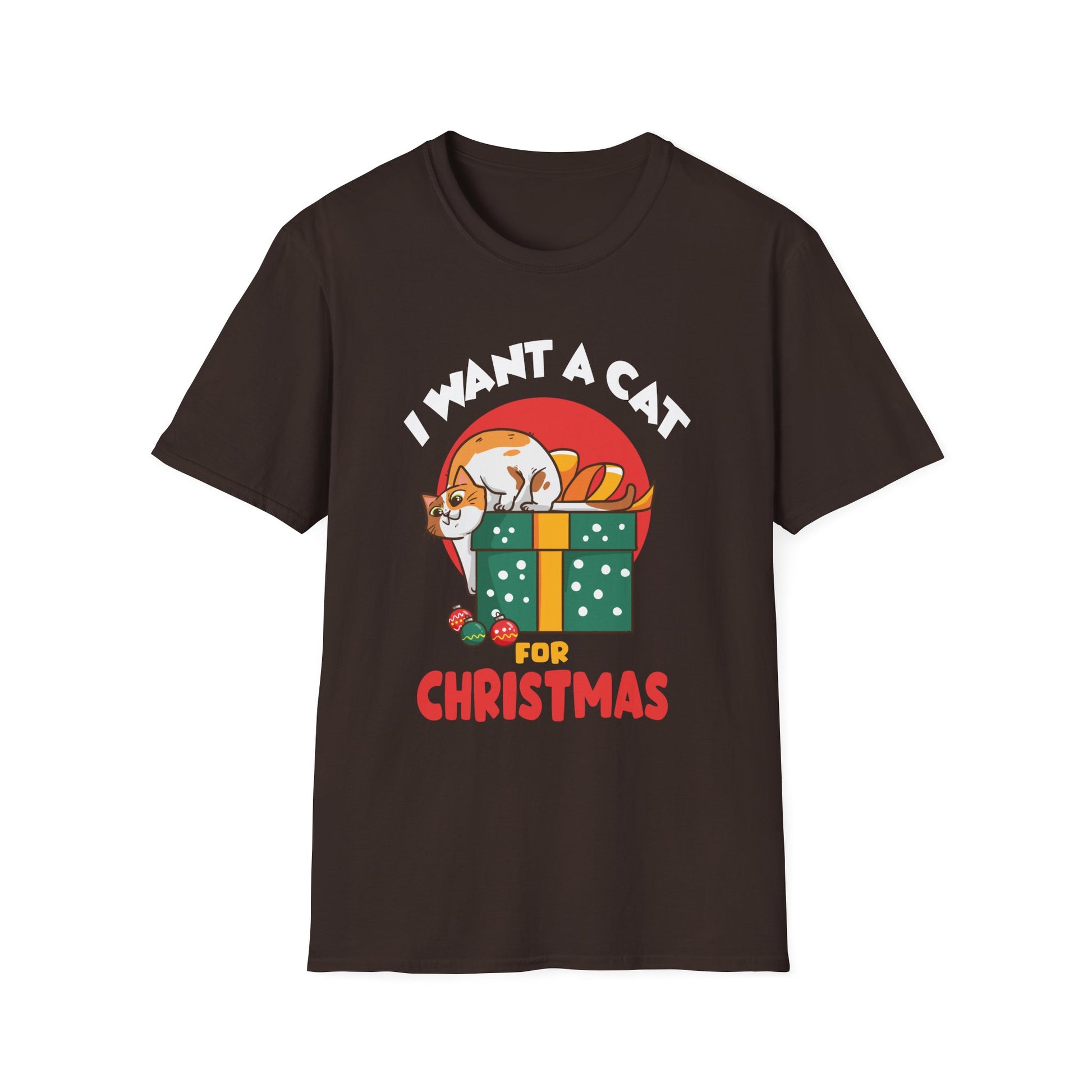 Christmas Cat Cats For All Christmas Cats Unisex T-Shirt