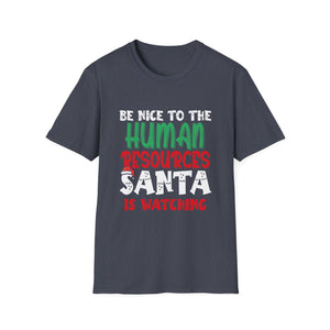HR Christmas Human Resources Christmas Santa Xmas Ugly Unisex T-Shirt