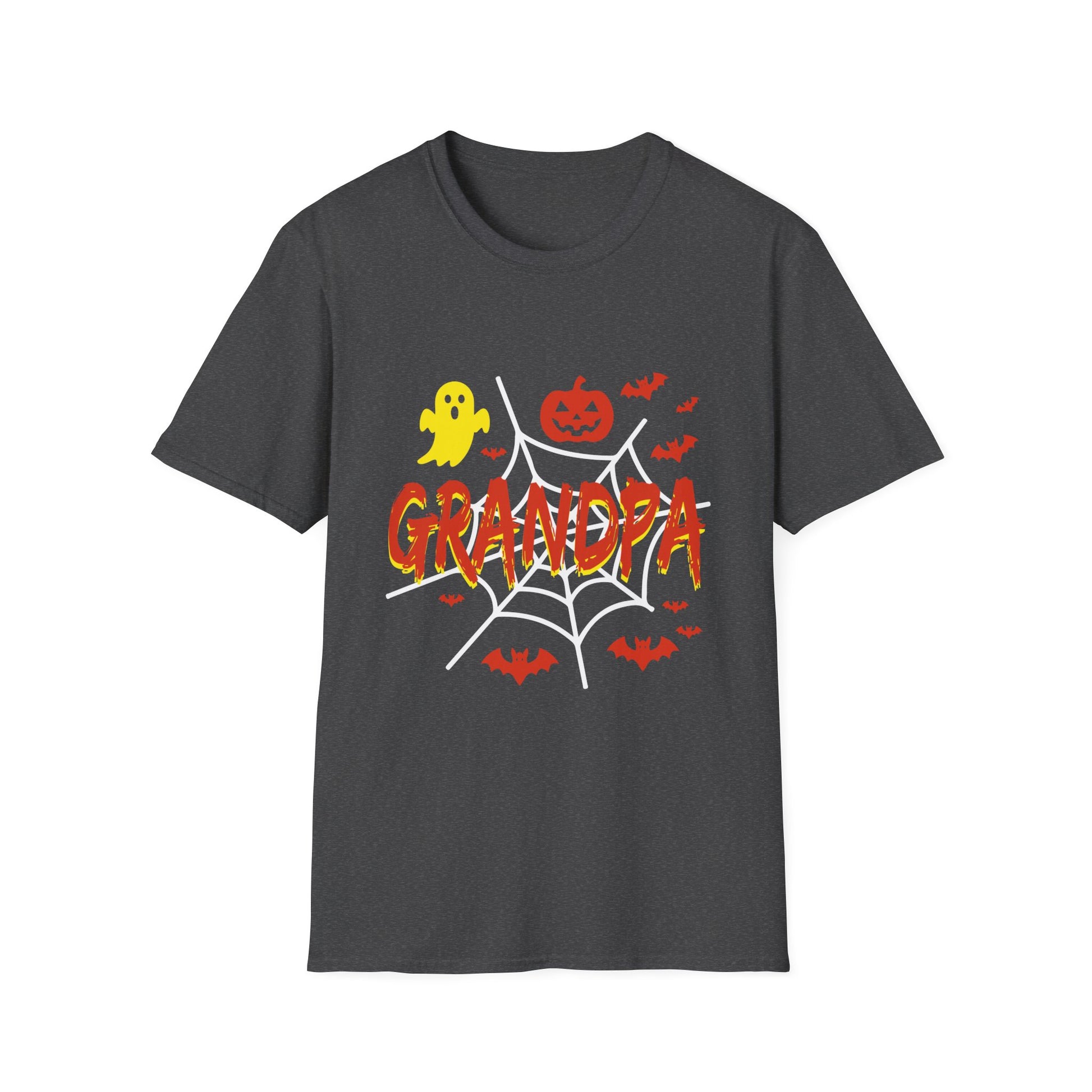 Grandpa Halloween Costume Family Matching Halloween Tee Unisex Softstyle T-Shirt