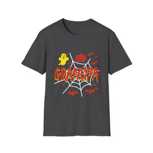 Grandpa Halloween Costume Family Matching Halloween Tee Unisex Softstyle T-Shirt