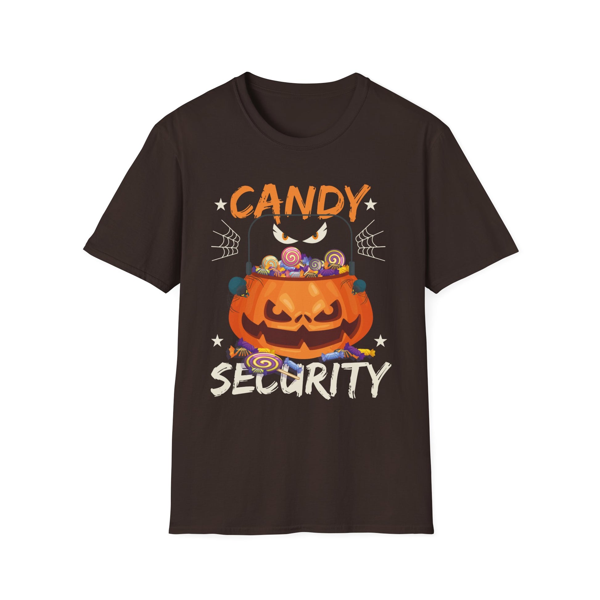 Candy Security _ Halloween Apparel Funny Halloween Tee Unisex Softstyle T-Shirt