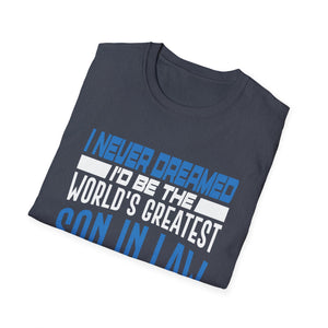 Gift for Son in Law Gifts Christmas Birthday on Wedding Day Unisex T-Shirt