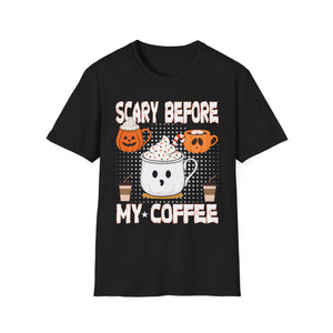 Halloween Coffee T‑Shirt — 