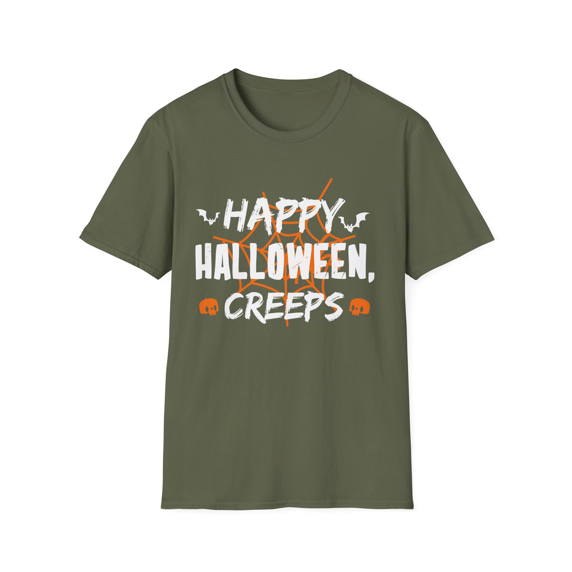 Funny Halloween All Teachers Love Brains Halloween Tee Unisex Softstyle T-Shirt