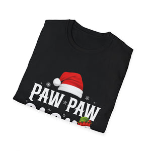 Paw Paw Claus Christmas Santa Family Matching Pajamas Xmas T-Shirt