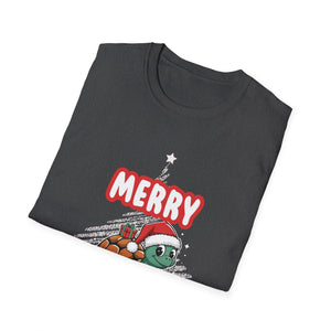 Xmas Turtle Christmas Tree Funny Christmas Merry Christmas Unisex T-Shirt