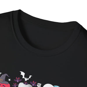 Daughter Halloween Costume Funny Pumpkin Family Halloween TeeUnisex Softstyle T-Shirt
