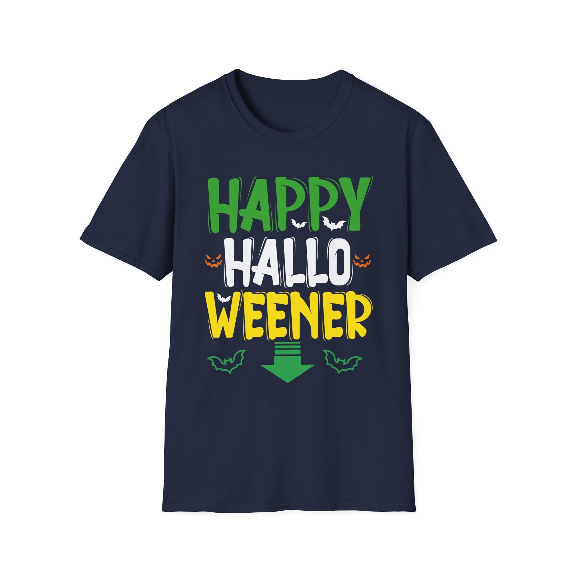 Happy Halloweener _ Funny Halloween Tee Unisex Softstyle T-Shirt