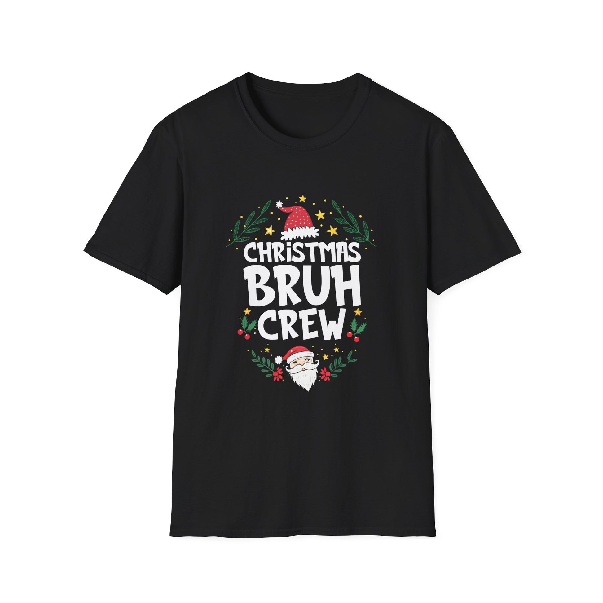 Christmas Bruh Crew Family Christmas 2024 Matching Unisex T-Shirt