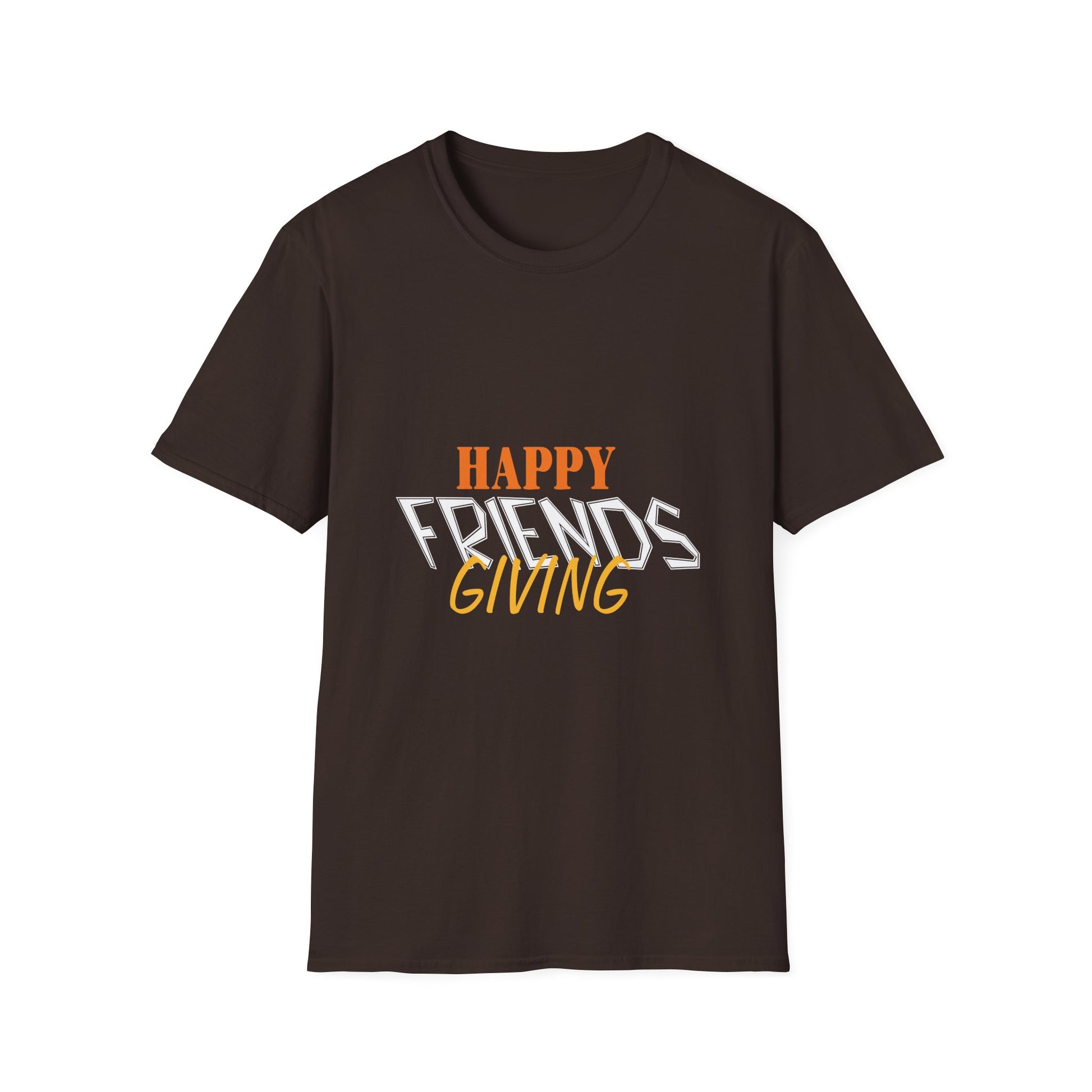 Friendsgiving T-Shirt — "Happy Friendsgiving" Holiday Tee  Unisex T-Shirt