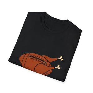 Thanksgiving Football T-Shirt — Turkey, Football, Repeat Holiday Tee