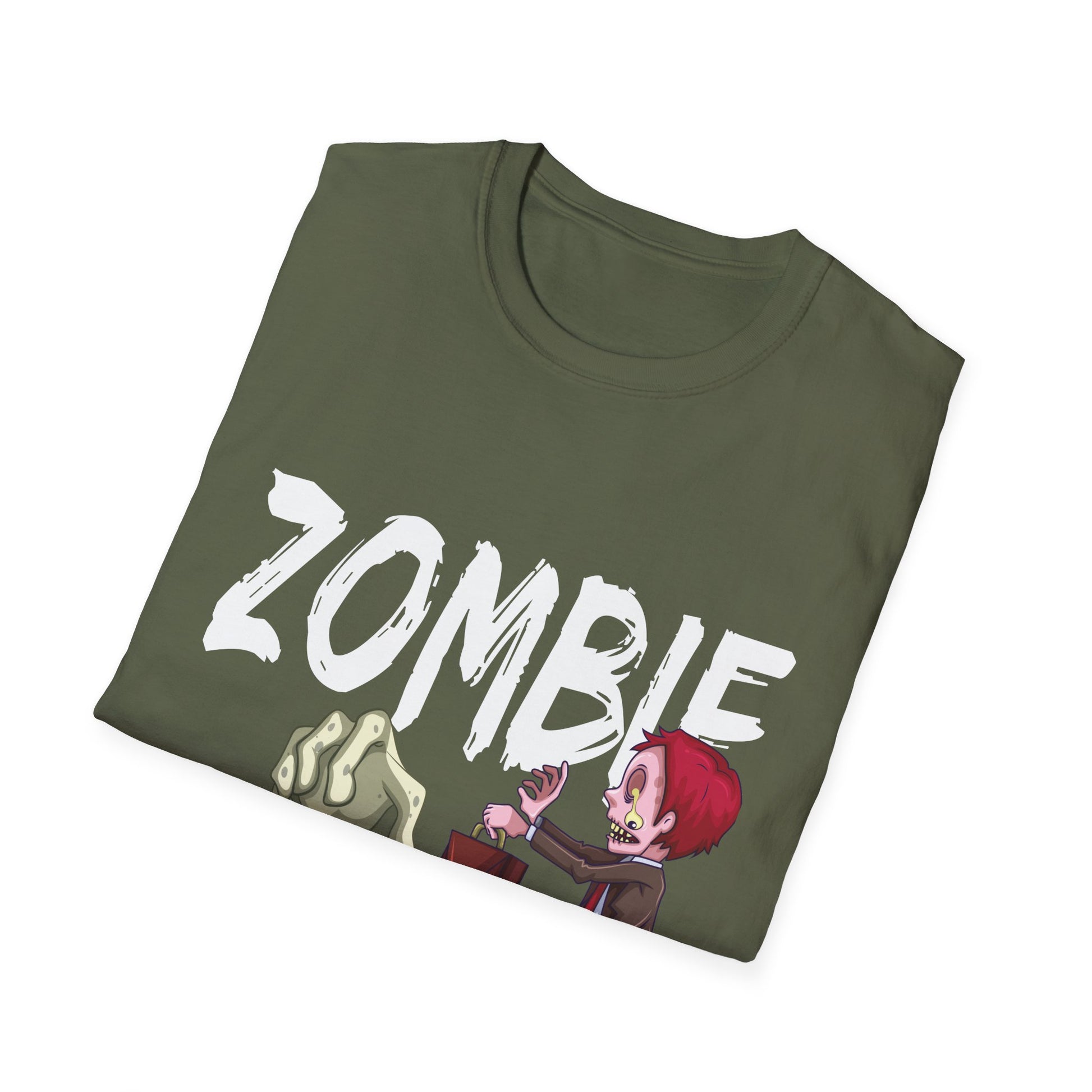 Zombie Dad T-Shirt — Funny Halloween Dad Tee