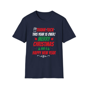 Rude Fluaring Christmas and New Year Unisex T-Shirt