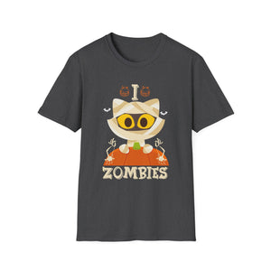 Fun Halloween costume for your Halloween party with cat Tee