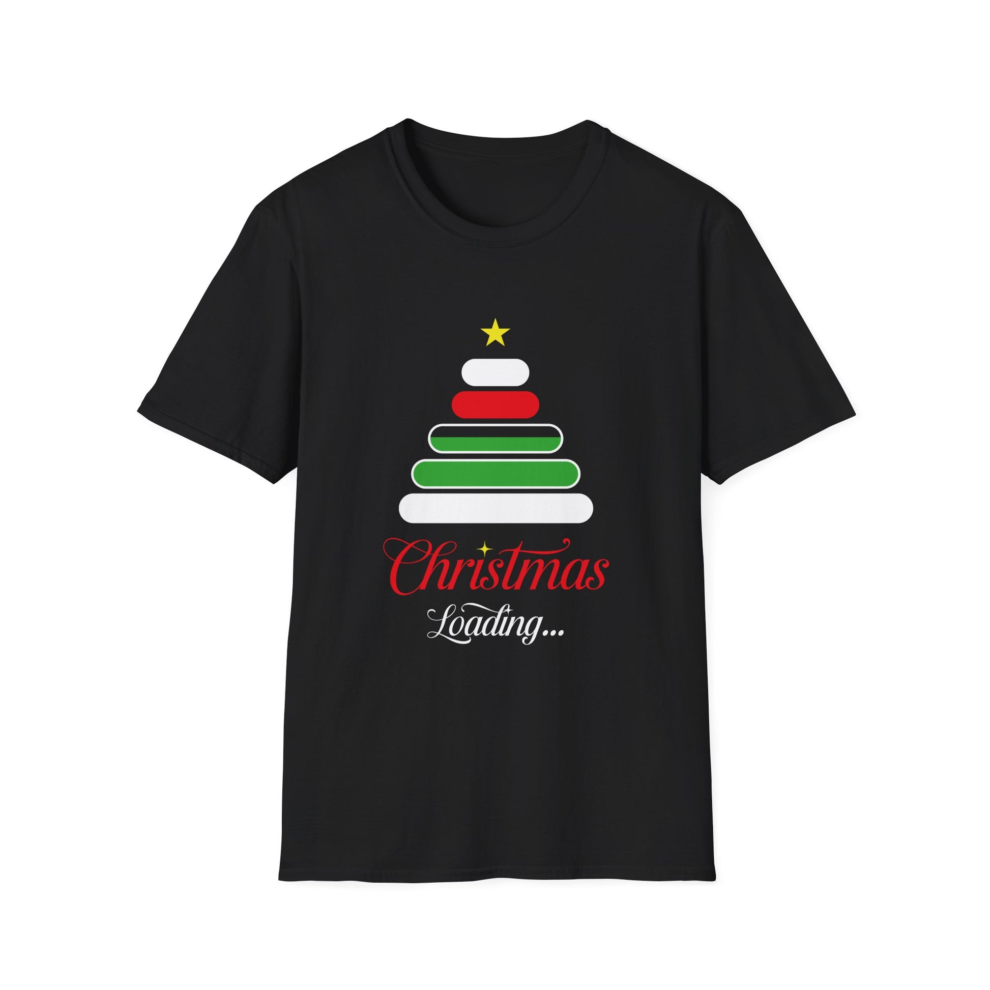 Christmas Loading I Christmas Funny Christmas T-Shirt Unisex T-Shirt