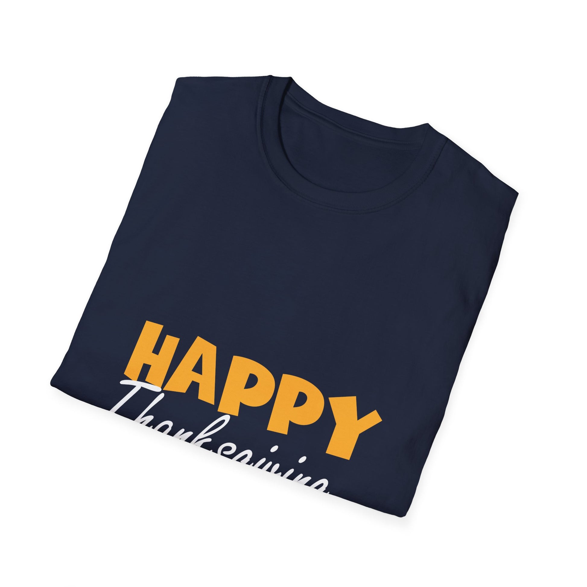 Thanksgiving T-Shirt – "Happy Thanksgiving" Holiday Shirt