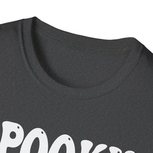 Spooky Hairstylist T-Shirt — Cute Ghost Hairdresser Halloween Tee