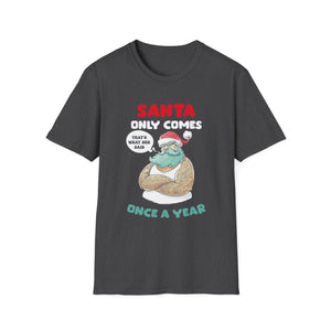 Funny Christmas Quotes Christmas Party Christmas In July Unisex Softstyle T-Shirt