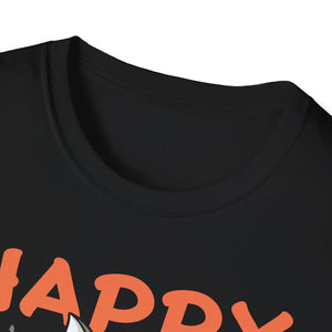 Happy Halloween Husky T-Shirt — Cute Spooky Dog Pumpkin Tee