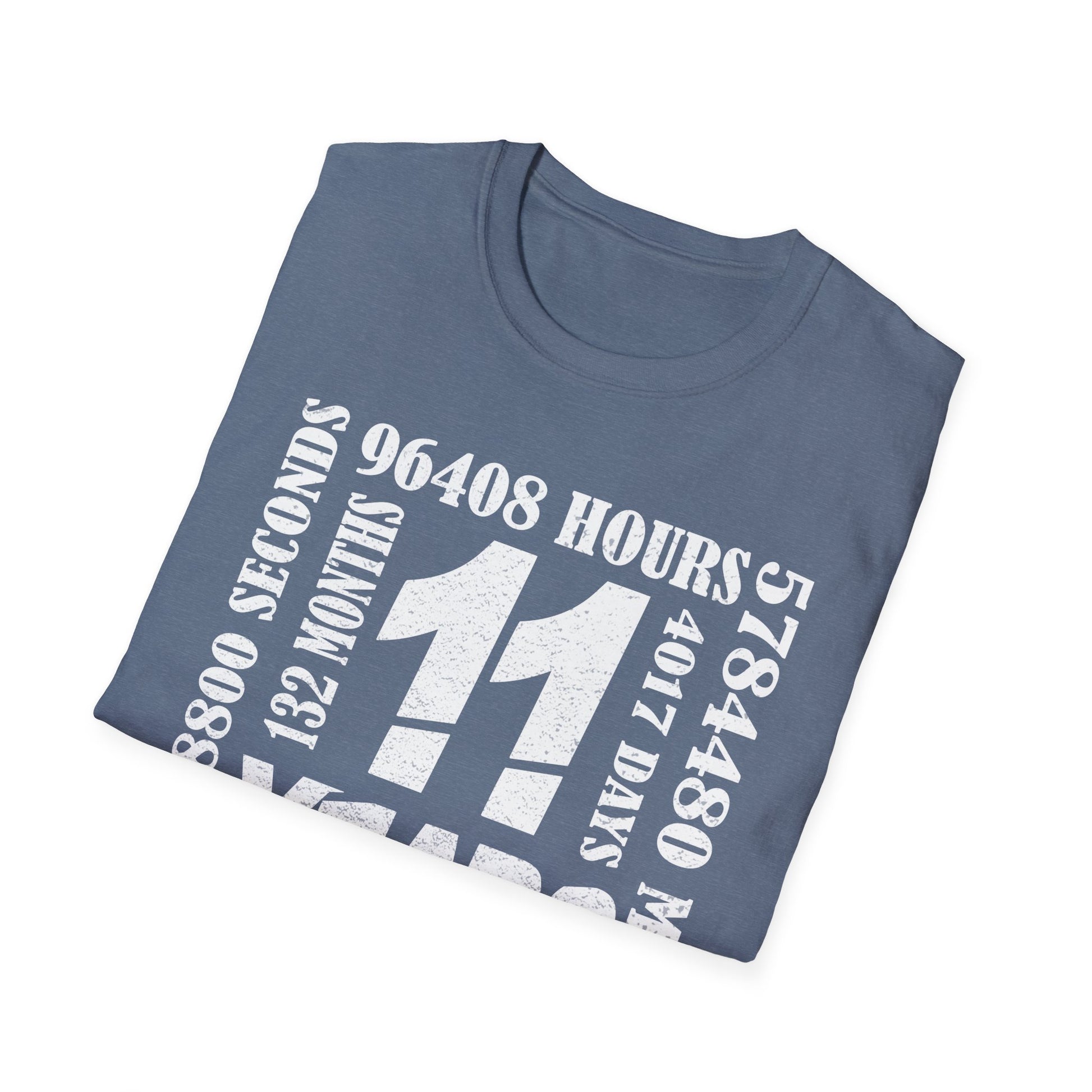 11 Years 132 Months Of Being Awesome 11th Birthday Unisex T-Shirt