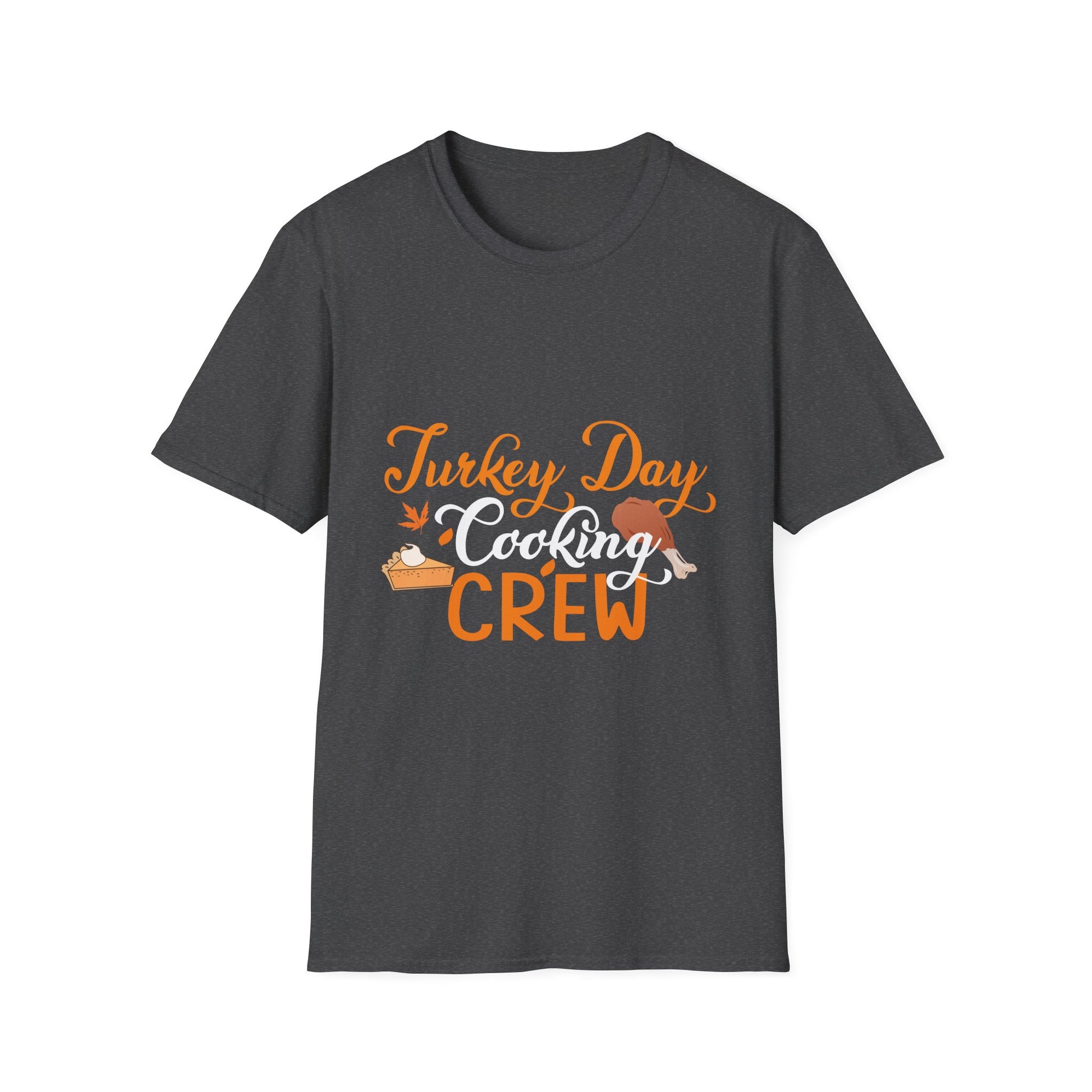 Turkey Day Cooking Crew T-Shirt — Thanksgiving Family Chef Shirt  Unisex T-Shirt