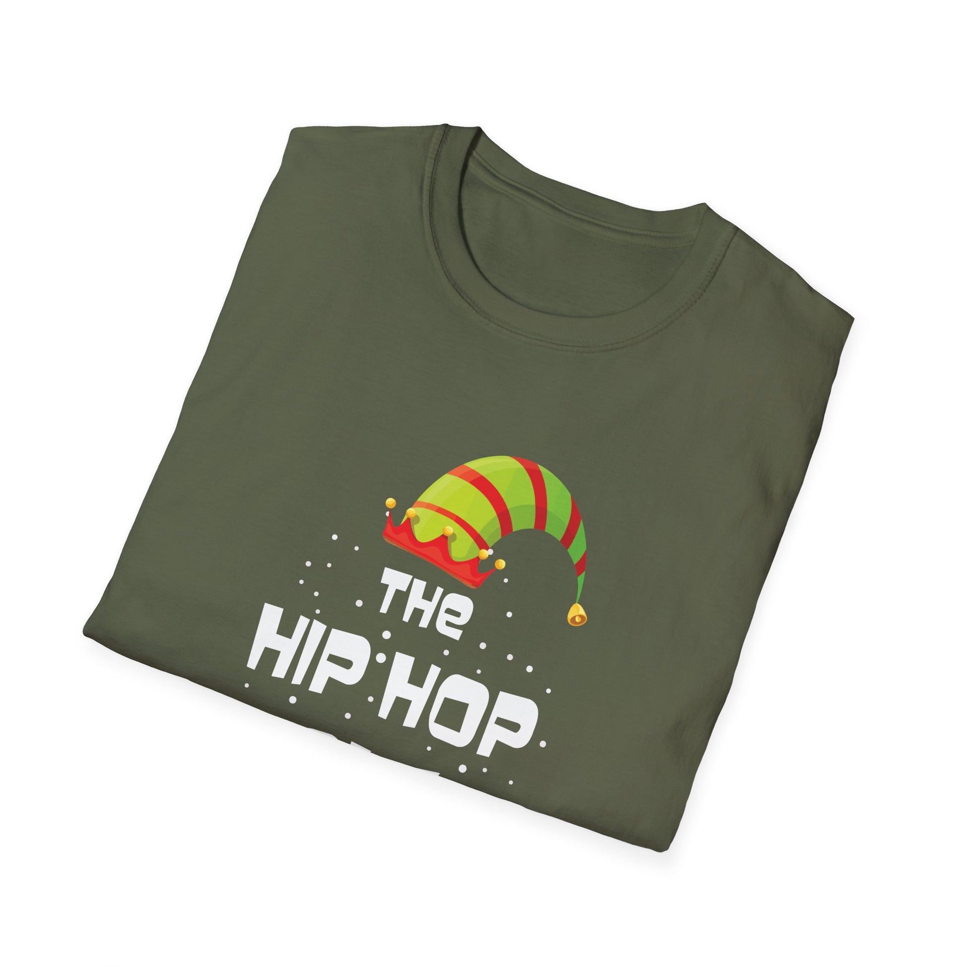 Hip-Hop Elf T-Shirt — Funny Christmas Elf Holiday Tee