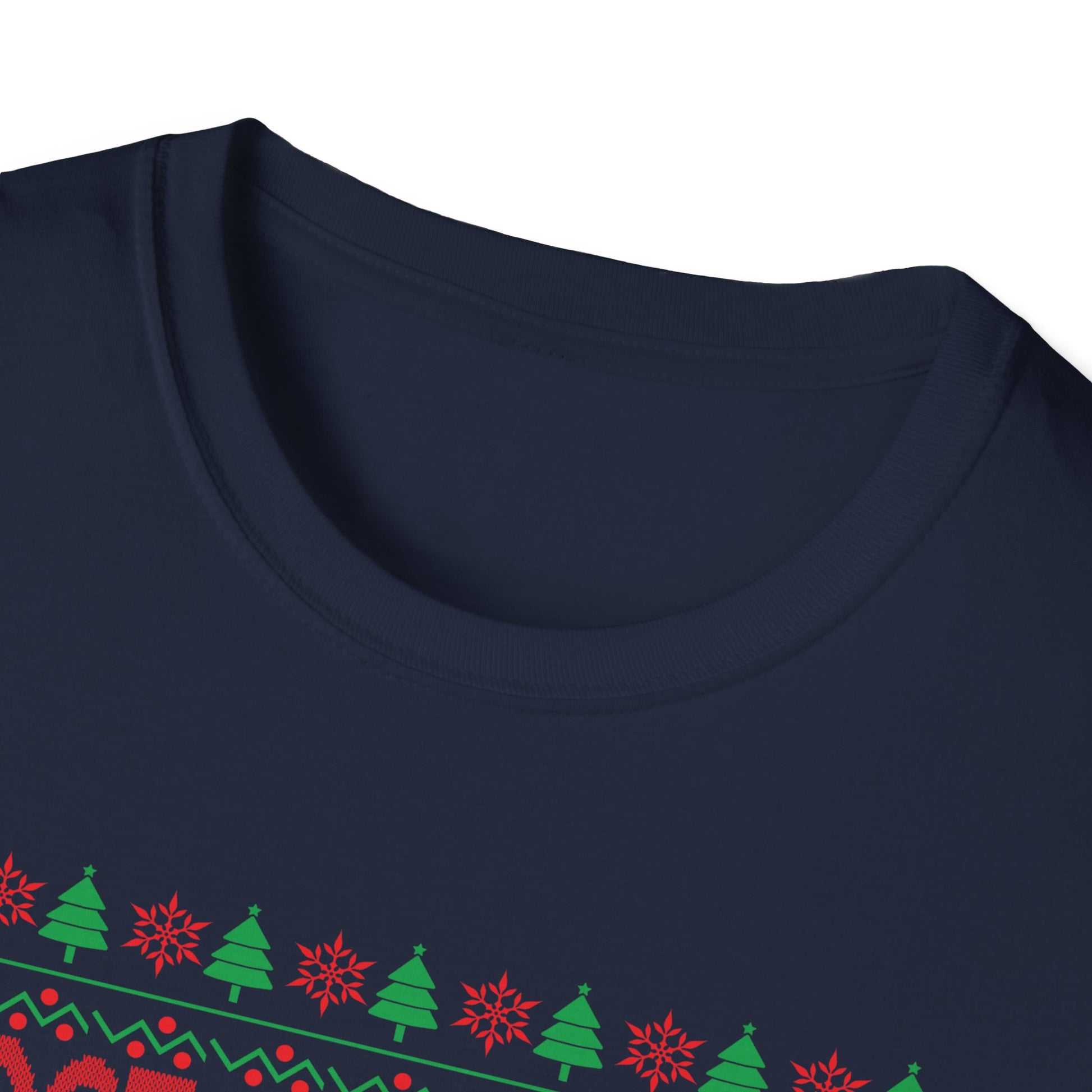 Most Likely To Decorate Her Dog Yorkie Christmas Pajamas Unisex Softstyle T-Shirt