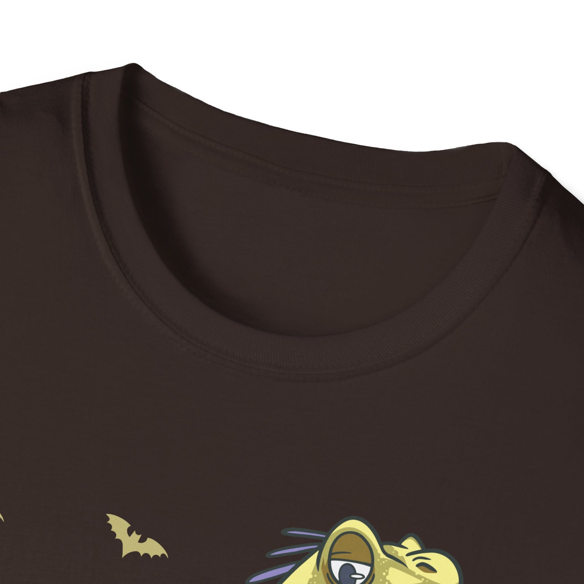 Iguana Graphic T-Shirt — Yellow Lizard Illustration Tee