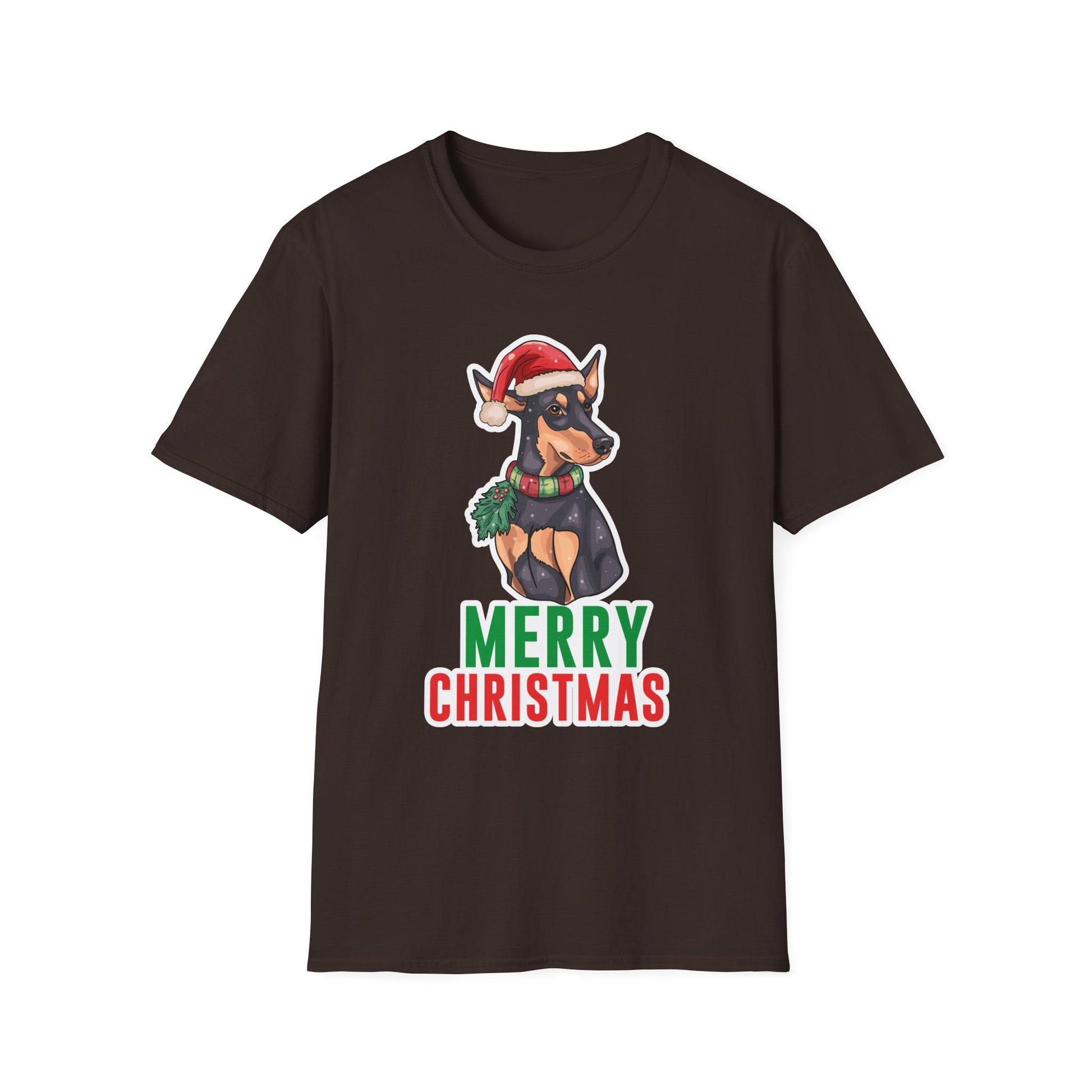 Blue Heeler With Christmas Sweater  Merry Christmas Unisex T-Shirt
