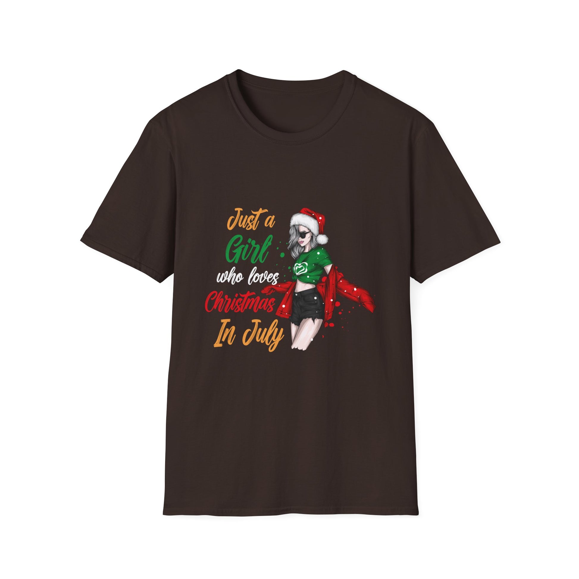Christmas In July - Funny Summer Flamingo Christmas Unisex T-Shirt