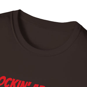 Retro Groovy Teacher Christmas Rockin_ Around The Classroom T-Shirt