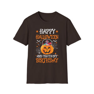 Halloween Birthday T-Shirt — 